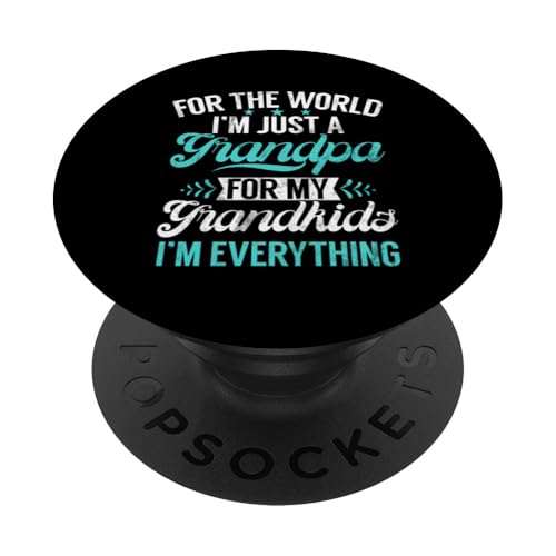 Für die Welt bin ich nur ein Opa Für meine Enkelkinder Alles PopSockets Klebender PopGrip Für die Welt bin ich nur ein Opa Für meine Enkelkinder Alles PopSockets Klebender PopGrip von Funny Grandpa Vintage Father's Day Gifts Granddad