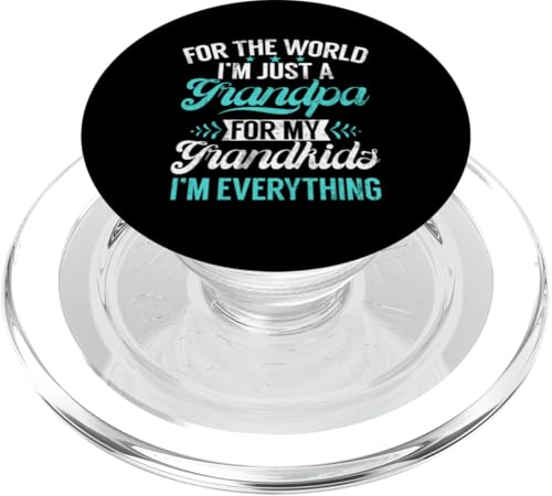 Für die Welt bin ich nur ein Opa Für meine Enkelkinder Alles PopSockets PopGrip für MagSafe von Funny Grandpa Vintage Father's Day Gifts Granddad