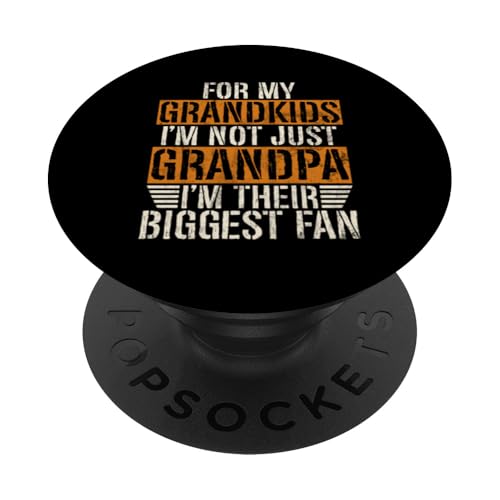 Für meine Enkelkinder bin ich nicht nur Opa, ich bin ihr größter Fan PopSockets Klebender PopGrip Für meine Enkelkinder bin ich nicht nur Opa, ich bin ihr größter Fan PopSockets Klebender PopGrip von Funny Grandpa Vintage Father's Day Gifts Granddad