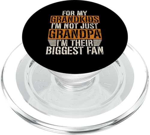 Für meine Enkelkinder bin ich nicht nur Opa, ich bin ihr größter Fan PopSockets PopGrip für MagSafe Für meine Enkelkinder bin ich nicht nur Opa, ich bin ihr größter Fan PopSockets PopGrip für MagSafe von Funny Grandpa Vintage Father's Day Gifts Granddad