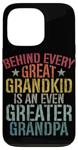 Hinter jedem Urenkel steht ein noch größerer Opa Retro Hülle für iPhone 13 Pro Hinter jedem Urenkel steht ein noch größerer Opa Retro Hülle für iPhone 13 Pro von Funny Grandpa Vintage Father's Day Gifts Granddad