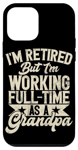 Ich bin im Ruhestand, aber ich arbeite Vollzeit als Opa Pops Hülle für iPhone 12 mini Ich bin im Ruhestand, aber ich arbeite Vollzeit als Opa Pops Hülle für iPhone 12 mini von Funny Grandpa Vintage Father's Day Gifts Granddad