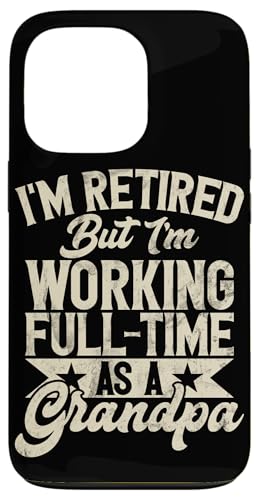 Ich bin im Ruhestand, aber ich arbeite Vollzeit als Opa Pops Hülle für iPhone 13 Pro Ich bin im Ruhestand, aber ich arbeite Vollzeit als Opa Pops Hülle für iPhone 13 Pro von Funny Grandpa Vintage Father's Day Gifts Granddad
