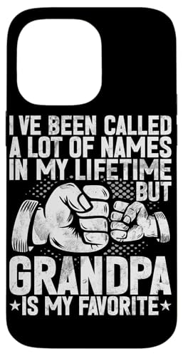 Ich wurde schon oft genannt, aber Opa ist mein Favorit Hülle für iPhone 14 Pro Max von Funny Grandpa Vintage Father's Day Gifts Granddad