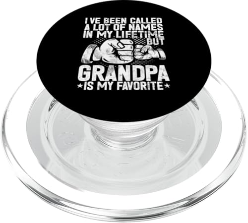 Ich wurde schon oft genannt, aber Opa ist mein Favorit PopSockets PopGrip für MagSafe Ich wurde schon oft genannt, aber Opa ist mein Favorit PopSockets PopGrip für MagSafe von Funny Grandpa Vintage Father's Day Gifts Granddad