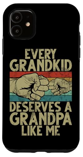 Jedes Enkelkind verdient einen Opa wie ich Großvater Pops Hülle für iPhone 11 Jedes Enkelkind verdient einen Opa wie ich Großvater Pops Hülle für iPhone 11 von Funny Grandpa Vintage Father's Day Gifts Granddad
