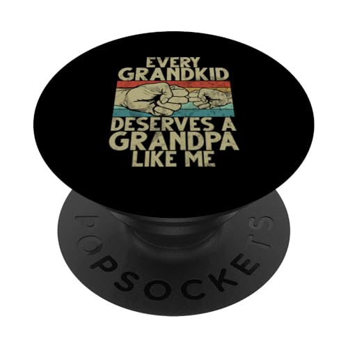 Jedes Enkelkind verdient einen Opa wie ich Großvater Pops PopSockets Klebender PopGrip Jedes Enkelkind verdient einen Opa wie ich Großvater Pops PopSockets Klebender PopGrip von Funny Grandpa Vintage Father's Day Gifts Granddad