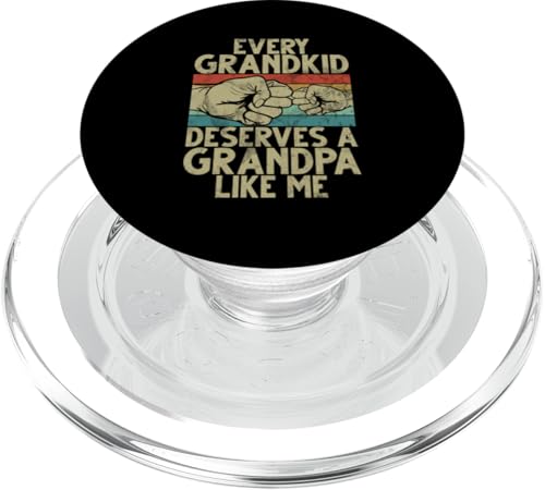 Jedes Enkelkind verdient einen Opa wie ich Großvater Pops PopSockets PopGrip für MagSafe von Funny Grandpa Vintage Father's Day Gifts Granddad