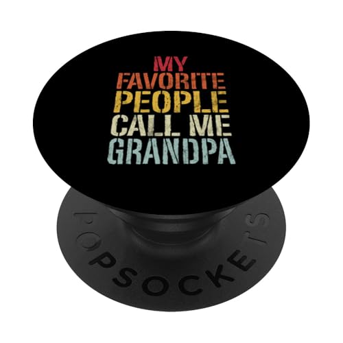 Meine Lieblingsleute nennen mich Opa Grandpa Retro Pops PopSockets Klebender PopGrip Meine Lieblingsleute nennen mich Opa Grandpa Retro Pops PopSockets Klebender PopGrip von Funny Grandpa Vintage Father's Day Gifts Granddad