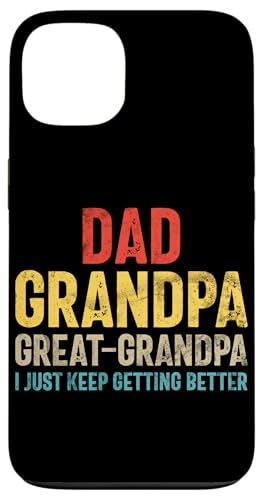 Papa Opa Urgroßvater Ich werde einfach immer besser Retro Hülle für iPhone 13 Papa Opa Urgroßvater Ich werde einfach immer besser Retro Hülle für iPhone 13 von Funny Grandpa Vintage Father's Day Gifts Granddad