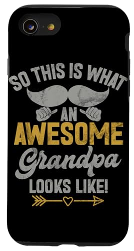 So sieht ein toller Opa aus Großvater Pops Hülle für iPhone SE (2020) / 7 / 8 von Funny Grandpa Vintage Father's Day Gifts Granddad