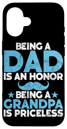 Vater zu sein ist eine Ehre Opa zu sein ist unbezahlbar Papa Hülle für iPhone 16 Vater zu sein ist eine Ehre Opa zu sein ist unbezahlbar Papa Hülle für iPhone 16 von Funny Grandpa Vintage Father's Day Gifts Granddad
