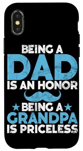 Vater zu sein ist eine Ehre Opa zu sein ist unbezahlbar Papa Hülle für iPhone X/XS Vater zu sein ist eine Ehre Opa zu sein ist unbezahlbar Papa Hülle für iPhone X/XS von Funny Grandpa Vintage Father's Day Gifts Granddad