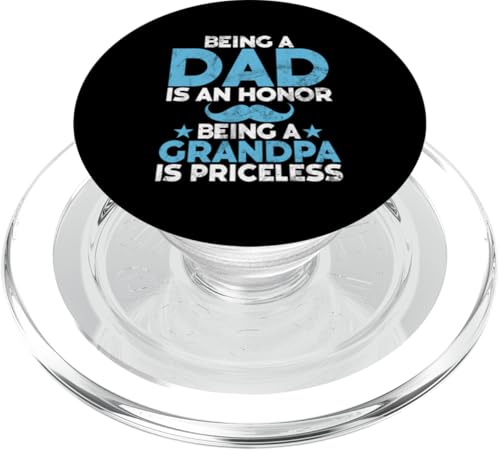 Vater zu sein ist eine Ehre Opa zu sein ist unbezahlbar Papa PopSockets PopGrip für MagSafe Vater zu sein ist eine Ehre Opa zu sein ist unbezahlbar Papa PopSockets PopGrip für MagSafe von Funny Grandpa Vintage Father's Day Gifts Granddad