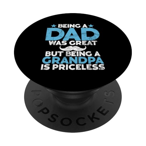 Vater zu sein war toll, aber Opa zu sein ist unbezahlbar, Papa. PopSockets Klebender PopGrip Vater zu sein war toll, aber Opa zu sein ist unbezahlbar, Papa. PopSockets Klebender PopGrip von Funny Grandpa Vintage Father's Day Gifts Granddad