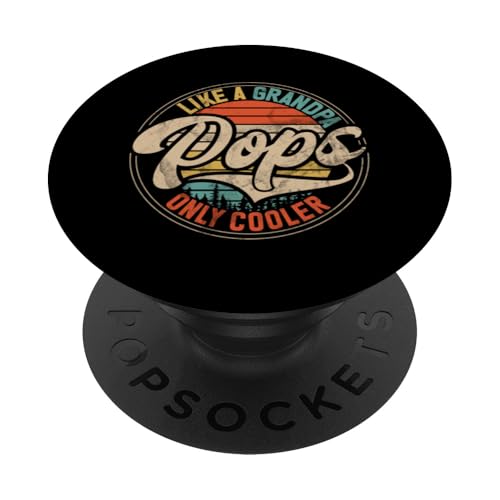Wie Opa Pops Nur Cooler Großvater Opa Pops PopSockets Klebender PopGrip Wie Opa Pops Nur Cooler Großvater Opa Pops PopSockets Klebender PopGrip von Funny Grandpa Vintage Father's Day Gifts Granddad