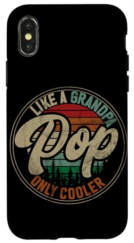 Wie ein Opa, Pop, nur cooler, Großvater, Großvater Hülle für iPhone X/XS Wie ein Opa, Pop, nur cooler, Großvater, Großvater Hülle für iPhone X/XS von Funny Grandpa Vintage Father's Day Gifts Granddad