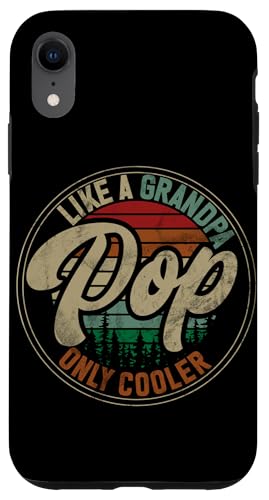 Wie ein Opa, Pop, nur cooler, Großvater, Großvater Hülle für iPhone XR Wie ein Opa, Pop, nur cooler, Großvater, Großvater Hülle für iPhone XR von Funny Grandpa Vintage Father's Day Gifts Granddad