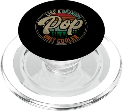 Wie ein Opa, Pop, nur cooler, Großvater, Großvater PopSockets PopGrip für MagSafe Wie ein Opa, Pop, nur cooler, Großvater, Großvater PopSockets PopGrip für MagSafe von Funny Grandpa Vintage Father's Day Gifts Granddad