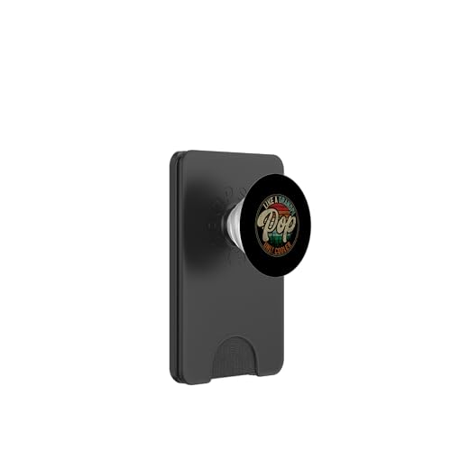 Wie ein Opa, Pop, nur cooler, Großvater, Großvater PopSockets PopWallet für MagSafe von Funny Grandpa Vintage Father's Day Gifts Granddad
