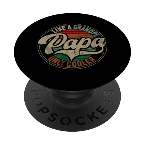 Wie ein Opa, Popa, nur cooler, Großvater, Opa, Pops PopSockets Klebender PopGrip Wie ein Opa, Popa, nur cooler, Großvater, Opa, Pops PopSockets Klebender PopGrip von Funny Grandpa Vintage Father's Day Gifts Granddad