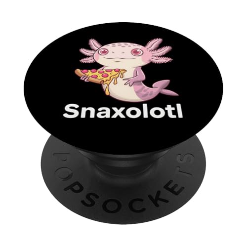 Axolotl Pizzascheibe Kawaii Niedlich Entzückend Snackxolotl PopSockets Klebender PopGrip Axolotl Pizzascheibe Kawaii Niedlich Entzückend Snackxolotl PopSockets Klebender PopGrip von Funny Graphic Tees For Women Men Kids