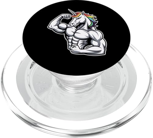 Einhorn Workout Gym Motivation Starkes Einhorn PopSockets PopGrip für MagSafe Einhorn Workout Gym Motivation Starkes Einhorn PopSockets PopGrip für MagSafe von Funny Graphic Tees For Women Men Kids