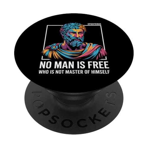 Epictetus Stoic Philosophy Zitat Lehrer PopSockets Klebender PopGrip Epictetus Stoic Philosophy Zitat Lehrer PopSockets Klebender PopGrip von Funny Graphic Tees For Women Men Kids