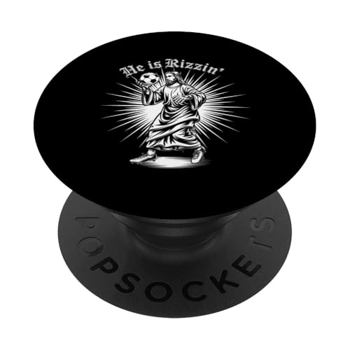 Fußball Christ Fußball Fan Spieler Trainer Geschenk PopSockets Klebender PopGrip Fußball Christ Fußball Fan Spieler Trainer Geschenk PopSockets Klebender PopGrip von Funny Graphic Tees For Women Men Kids