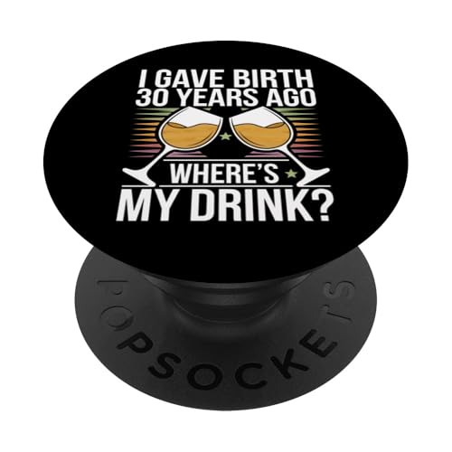 Geschenk zum 30. Geburtstag, Frauen haben vor 30 Jahren geboren PopSockets Klebender PopGrip Geschenk zum 30. Geburtstag, Frauen haben vor 30 Jahren geboren PopSockets Klebender PopGrip von Funny Graphic Tees For Women Men Kids