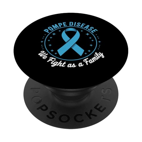 Geschenk zur Unterstützung der Familie im Rahmen des Pompe Disease Awareness Month PopSockets Klebender PopGrip Geschenk zur Unterstützung der Familie im Rahmen des Pompe Disease Awareness Month PopSockets Klebender PopGrip von Funny Graphic Tees For Women Men Kids