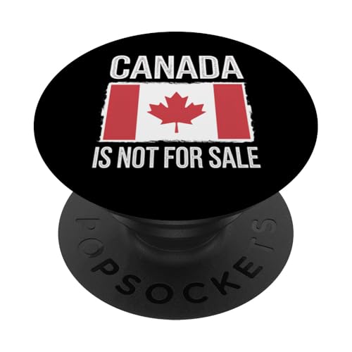 Kanada Not Canadian Flag Maple Leaf Pride PopSockets Klebender PopGrip Kanada Not Canadian Flag Maple Leaf Pride PopSockets Klebender PopGrip von Funny Graphic Tees For Women Men Kids