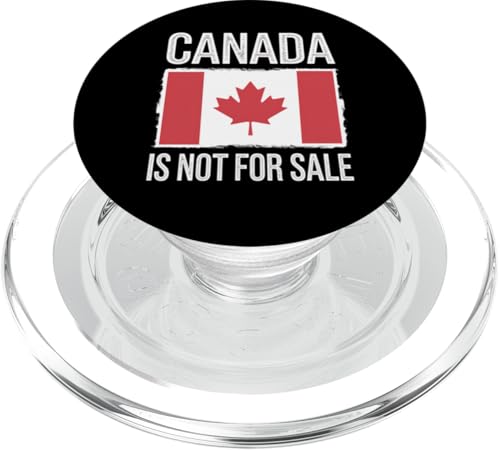 Kanada Not Canadian Flag Maple Leaf Pride PopSockets PopGrip für MagSafe Kanada Not Canadian Flag Maple Leaf Pride PopSockets PopGrip für MagSafe von Funny Graphic Tees For Women Men Kids