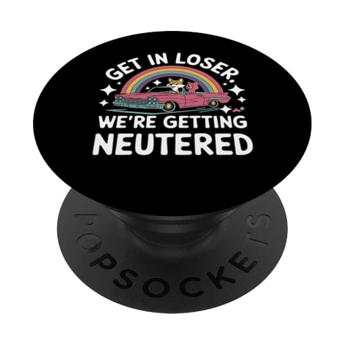 Kastrierte Haustiere Lustig, dass wir kastriert werden PopSockets Klebender PopGrip Kastrierte Haustiere Lustig, dass wir kastriert werden PopSockets Klebender PopGrip von Funny Graphic Tees For Women Men Kids