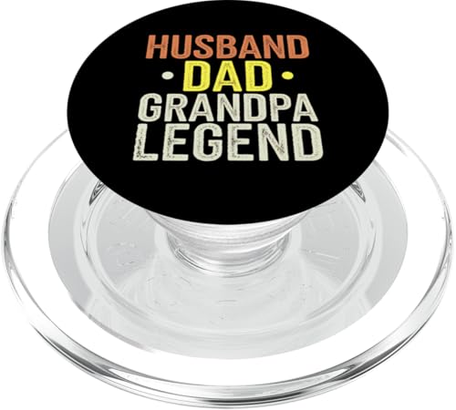 Lustiges Vatertagsgeschenk für Ehemann, Vater, Opa PopSockets PopGrip für MagSafe von Funny Graphic Tees For Women Men Kids