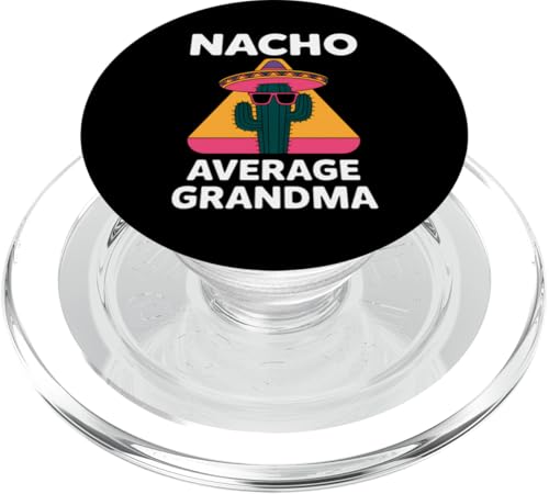 Oma Nacho Durchschnittlicher Kaktus Mexikanische Fiesta Cinco De Mayo PopSockets PopGrip für MagSafe von Funny Graphic Tees For Women Men Kids