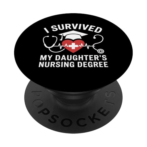 Stillabschluss, Geschenk für Vater von Tochter PopSockets Klebender PopGrip von Funny Graphic Tees For Women Men Kids