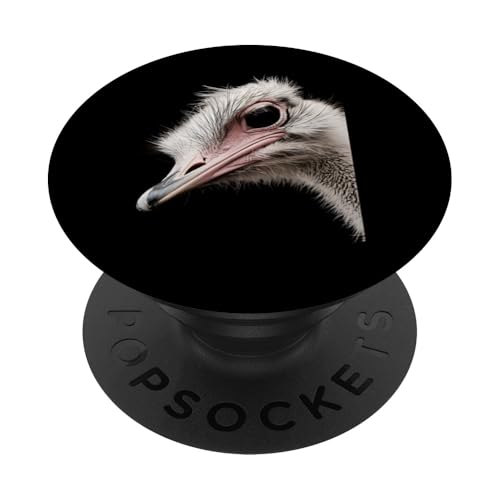 Straußenbeobachter Big Eye Close Lustiges Geschenk für Liebhaber PopSockets Klebender PopGrip Straußenbeobachter Big Eye Close Lustiges Geschenk für Liebhaber PopSockets Klebender PopGrip von Funny Graphic Tees For Women Men Kids