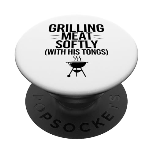 Grillen Fleisch weich lustig BBQ Grillen Papa Geschenk PopSockets Klebender PopGrip Grillen Fleisch weich lustig BBQ Grillen Papa Geschenk PopSockets Klebender PopGrip von Funny Graphic Tees For Women and Men