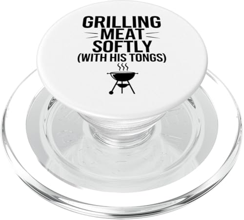 Grillen Fleisch weich lustig BBQ Grillen Papa Geschenk PopSockets PopGrip für MagSafe Grillen Fleisch weich lustig BBQ Grillen Papa Geschenk PopSockets PopGrip für MagSafe von Funny Graphic Tees For Women and Men