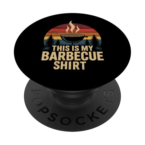 Barbecue Grill My Barbecue Funny Dad Grillen PopSockets Klebender PopGrip Barbecue Grill My Barbecue Funny Dad Grillen PopSockets Klebender PopGrip von Funny Graphic Tees Women Men Kids
