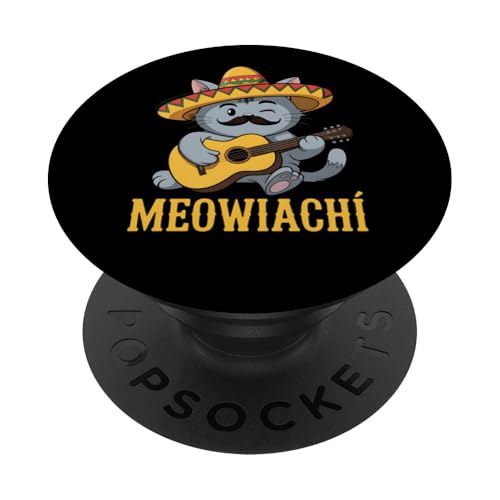 Cinco De Mayo Katze Mariachi Lustige Fiesta Musiker Gitarre Geschenk PopSockets Klebender PopGrip Cinco De Mayo Katze Mariachi Lustige Fiesta Musiker Gitarre Geschenk PopSockets Klebender PopGrip von Funny Graphic Tees Women Men Kids