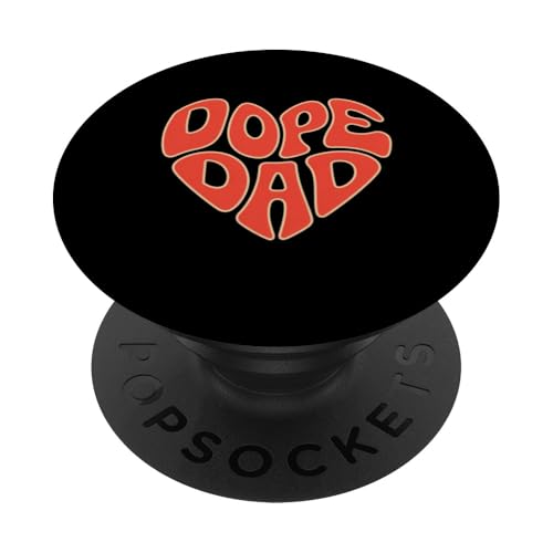 Dope Dad Lustiges Vatertagsgeschenk Papa von Tochter PopSockets Klebender PopGrip Dope Dad Lustiges Vatertagsgeschenk Papa von Tochter PopSockets Klebender PopGrip von Funny Graphic Tees Women Men Kids