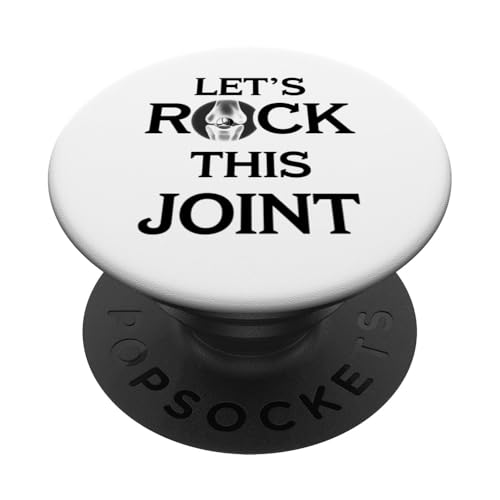 Joint Pain Let's Rock Joint Lustiger Physiotherapeut PopSockets Klebender PopGrip Joint Pain Let's Rock Joint Lustiger Physiotherapeut PopSockets Klebender PopGrip von Funny Graphic Tees Women Men Kids