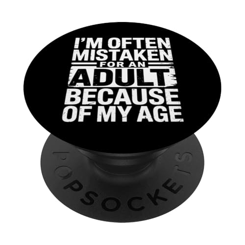 Lustige sarkastische Grafik für Erwachsene PopSockets Klebender PopGrip Lustige sarkastische Grafik für Erwachsene PopSockets Klebender PopGrip von Funny Graphic Tees Women Men Kids