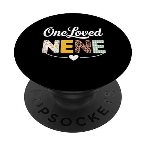 Nene Gift Damen Lustig Niedlich Floral Leopard Muttertag PopSockets Klebender PopGrip Nene Gift Damen Lustig Niedlich Floral Leopard Muttertag PopSockets Klebender PopGrip von Funny Graphic Tees Women Men Kids