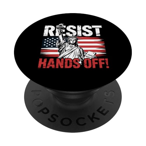 Resist Political Protest März Aktivist Geschenk PopSockets Klebender PopGrip Resist Political Protest März Aktivist Geschenk PopSockets Klebender PopGrip von Funny Graphic Tees Women Men Kids
