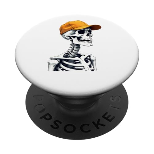 Skelett Schädel Halloween Kostüm Gruselig Gruselig Goth Punk PopSockets Klebender PopGrip Skelett Schädel Halloween Kostüm Gruselig Gruselig Goth Punk PopSockets Klebender PopGrip von Funny Graphic Tees Women Men Kids