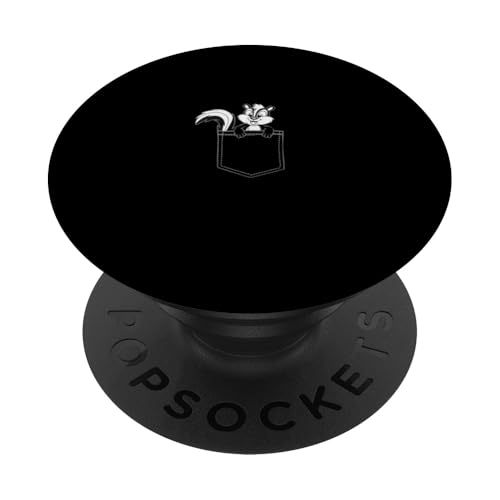 Skunk Pocket, niedliches Tierliebhaber-Design, originelles Grafikdesign PopSockets Klebender PopGrip Skunk Pocket, niedliches Tierliebhaber-Design, originelles Grafikdesign PopSockets Klebender PopGrip von Funny Graphic Tees Women Men Kids