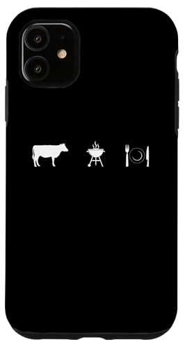 Farm to BBQ Grill to Kitchen Teller – Lustiges Grillen Hülle für iPhone 11 Farm to BBQ Grill to Kitchen Teller – Lustiges Grillen Hülle für iPhone 11 von Funny Grill Apparel for Smoking Meat